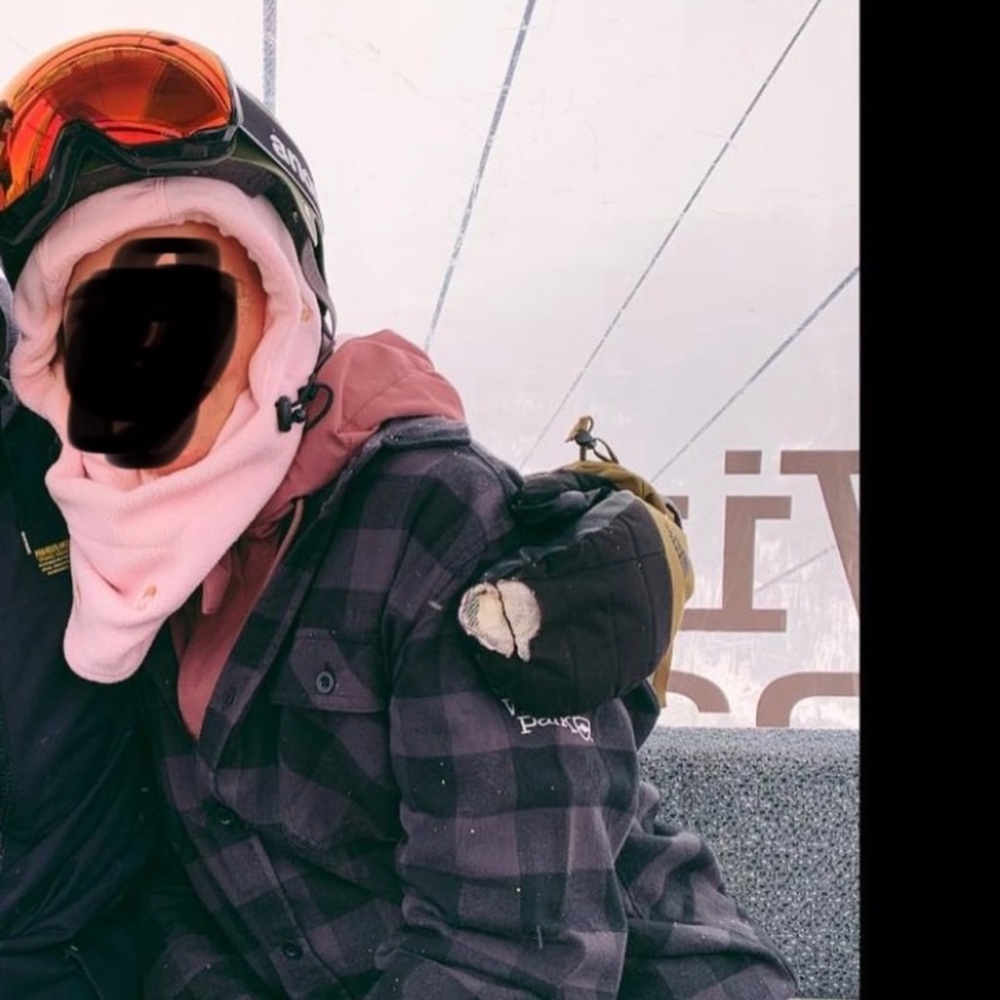 Gnarly snowboarding hood